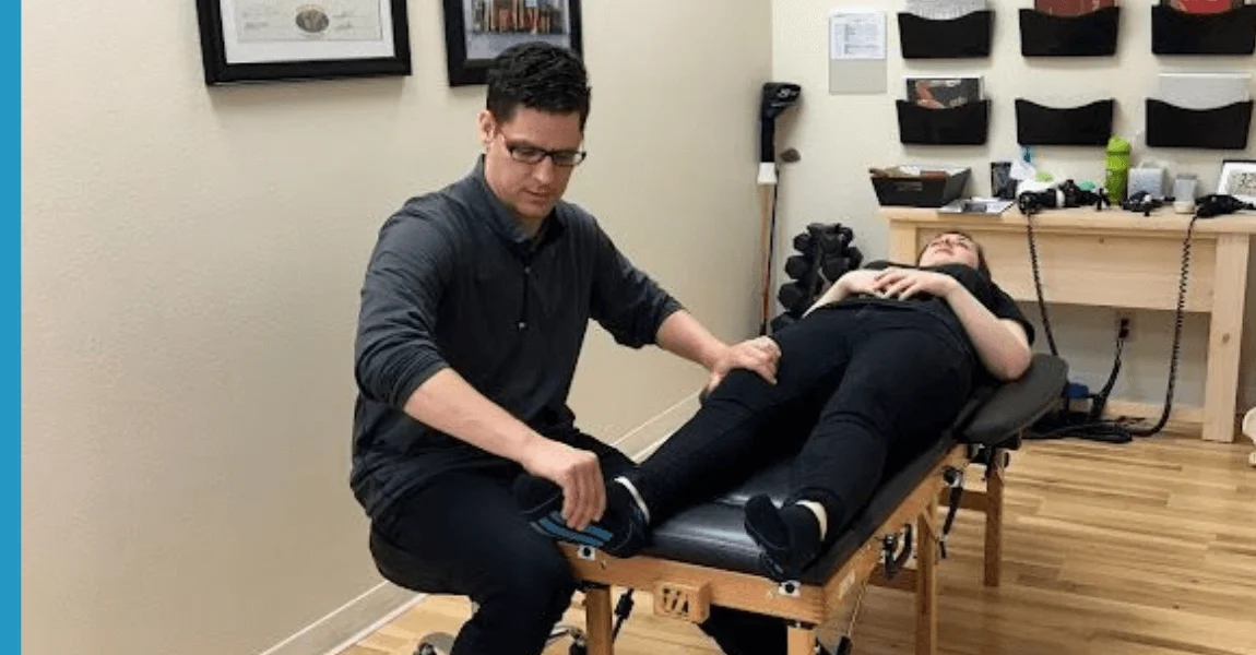 Myofascial release technique applied at Muscle Works Chiropractic